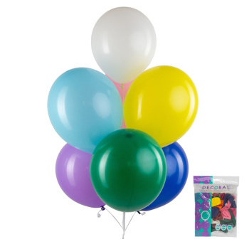 Ассорти, Пастель / Assorted, латексный шар