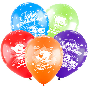 Ми-ми-мишки, СДР, Ассорти Пастель, латексный шар