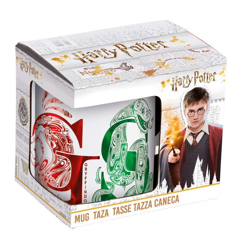 Кружка керамическая в подарочной упаковке "Гарри Поттер" Замки / Harry Potter 