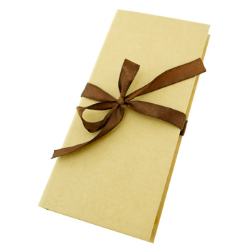 Подарочная коробка для денег "Крафт" 