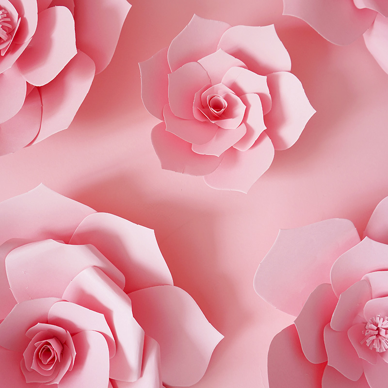 Декоративное украшение "Цветок" Нежно-розовый