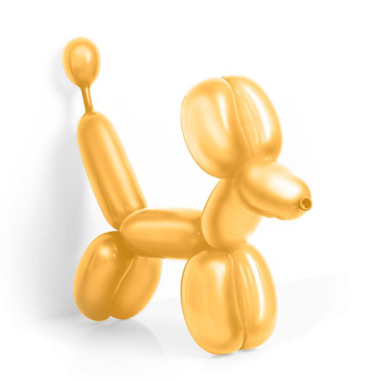 ШДМ Золото, Метал / Gold R, латексный шар