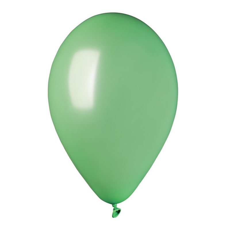 Мятный 94, Металл / Mint green 94, латексный шар