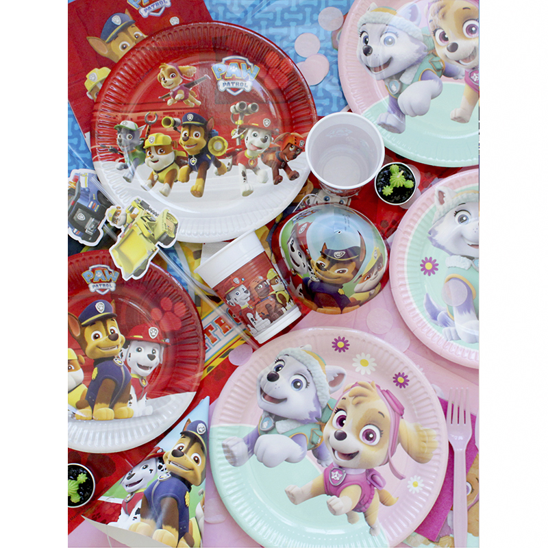 Салфетки "Щенячий Патруль (дизайн для девочек)" / Paw Patrol (Girl Design)