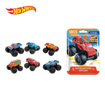 Игрушка в флоупаке SBOX HOT WHEELS / 1 шт. /