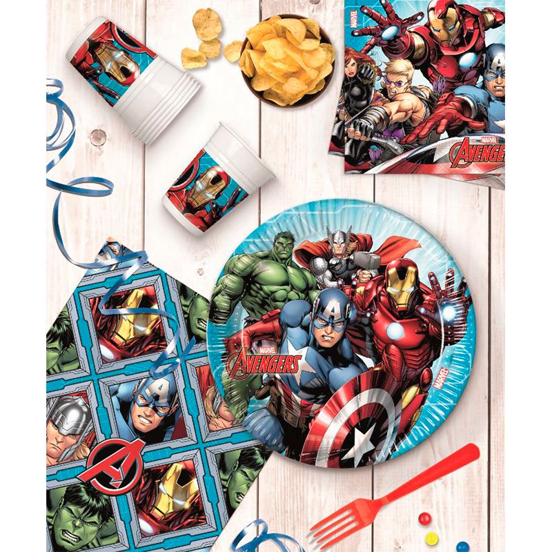 Стаканы пластиковые "Мстители - 2" / Mighty Avengers