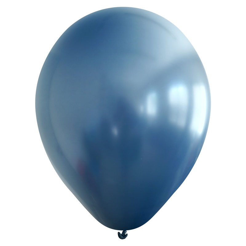 Темно-синий, Пастель / Navy Blue, латексный шар