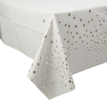 Скатерть "Звезды серебряные" 