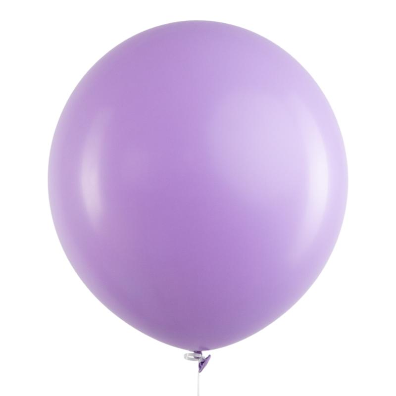 Фиолетовый Макаронс, Пастель / Floral, латексный шар