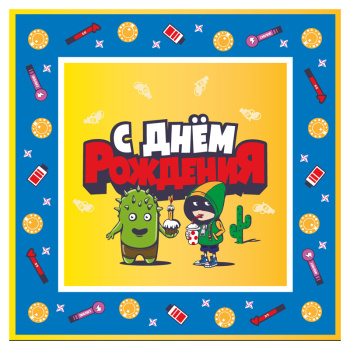 Салфетки СДР Геймерская Звездный бой 