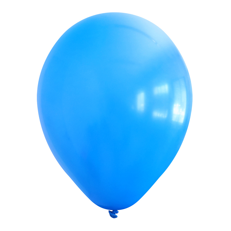 Голубой, Пастель / Blue, латексный шар