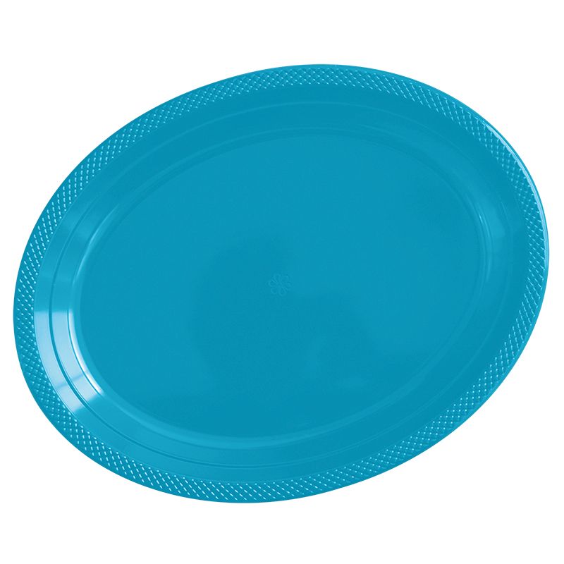 Тарелки сервировочные пластиковые "Делюкс" Карибы