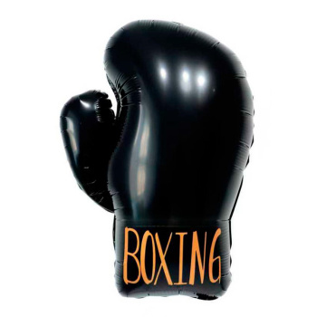 Перчатка боксерская в упаковке, фольгированный шар