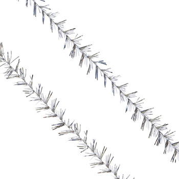 Мишура Серебро № 2, одиночная 