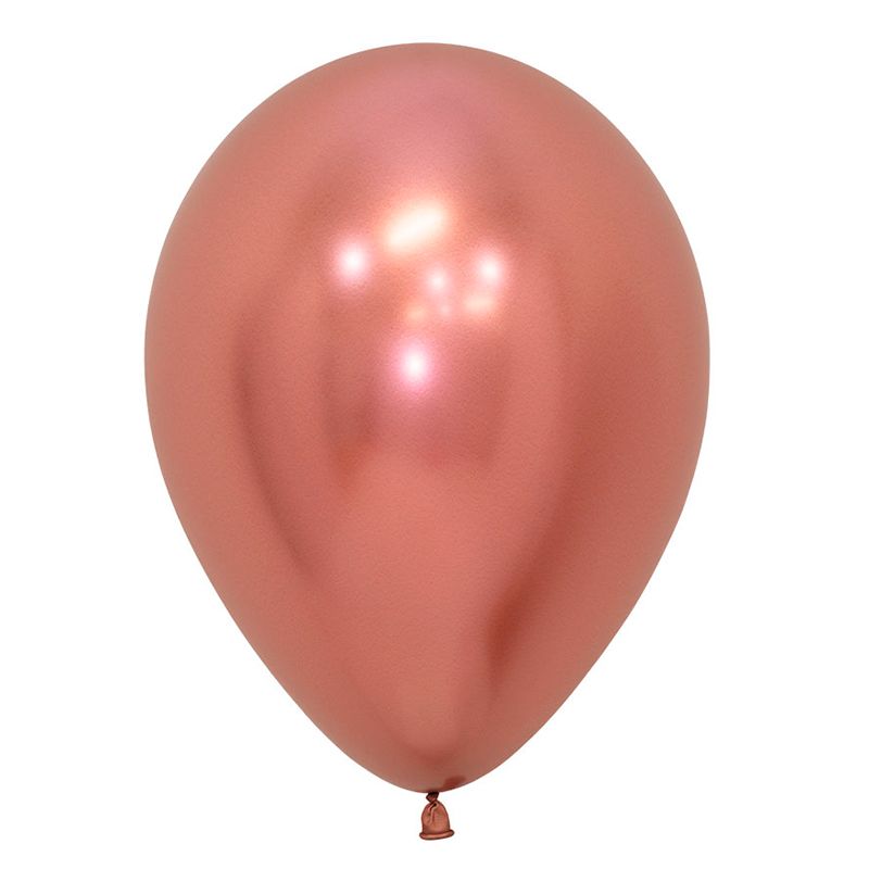 Рефлекс Розовое золото (Зеркальные шары) / Reflex Rose Gold, латексный шар