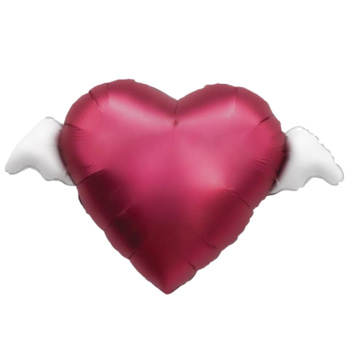 Твоя любовь окрыляет меня мини, фольгированный шар