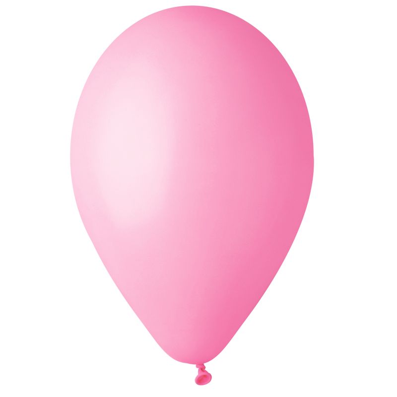 Розовый 06, Пастель / Rose 06 / Латексный шар