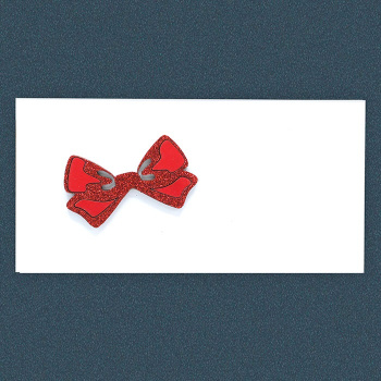 Конверт для денег "Красный бант". Ручная работа