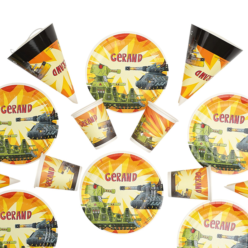 Тарелки бумажные "Gerand"