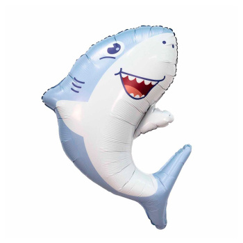 Акула в упаковке, фольгированный шар
