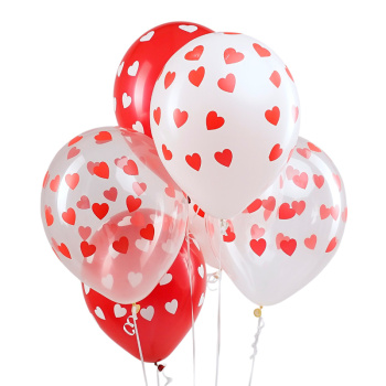 Шар Сердца классические, Пастель