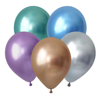 Ассорти, Зеркальные шары / Luster Assorted, латексный шар