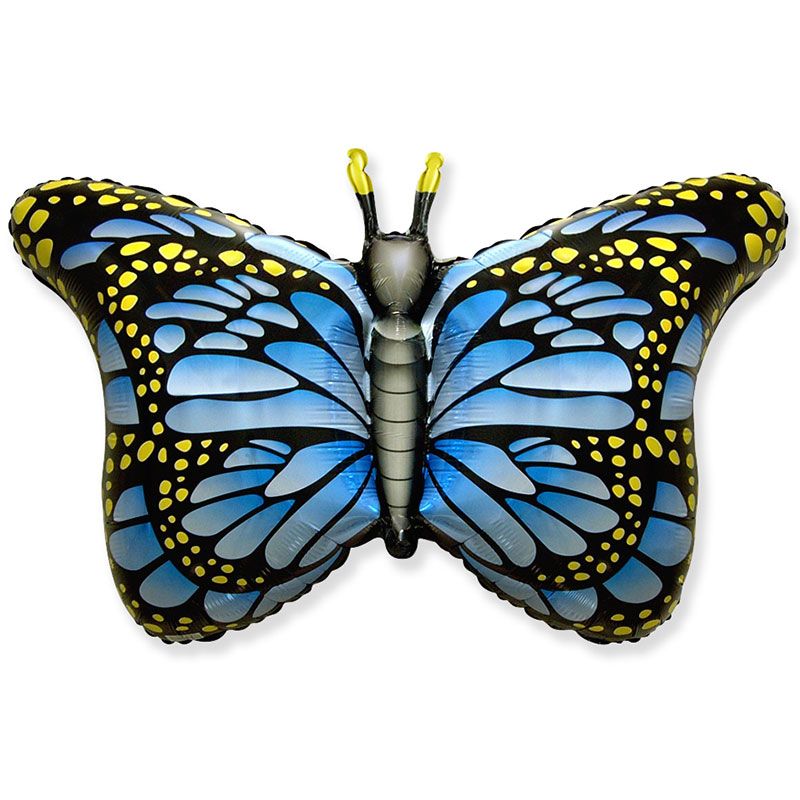 Королевская бабочка (синяя)