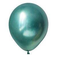 Зеленый, Зеркальные шары / Mirror Green, латексный шар