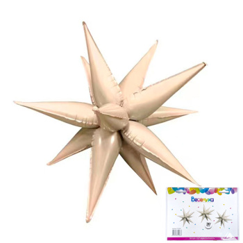 Звезда Составная Карамель в упаковке, фольгированный шар