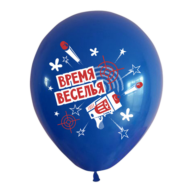 СДР Бластеры, Ассорти Пастель, латексный шар