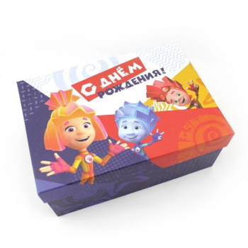 Коробка подарочная "Фиксики"
