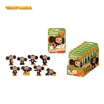 Игрушка в флоупаке ЧЕБУРАШКА / 1 шт. /