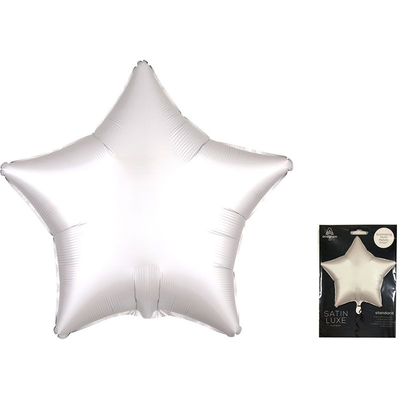 Звезда Белый Сатин Люкс в упаковке / Satin Luxe White