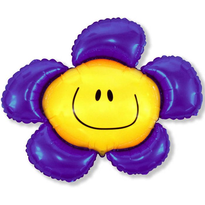 Цветочек (солнечная улыбка) фиолетовый