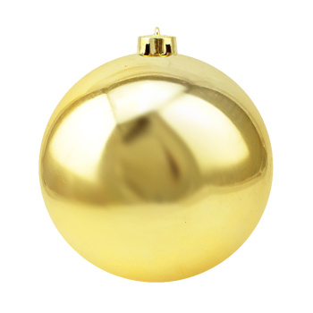 Новогодний шар Золотой глянцевый