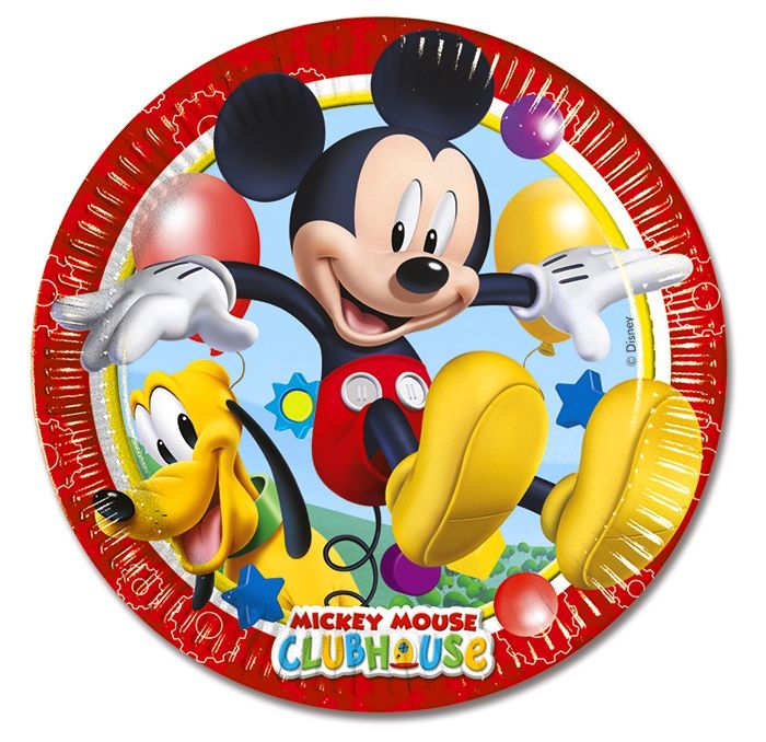 Тарелки "Игривый Микки Маус" / Playful Mickey