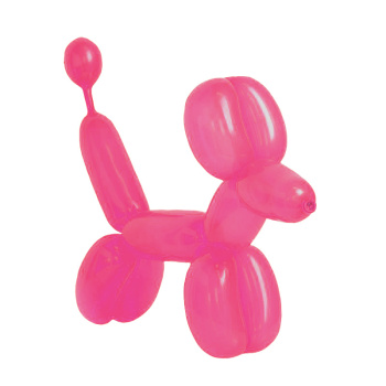 ШДМ Фуксия, Пастель / Fuchsia, латексный шар