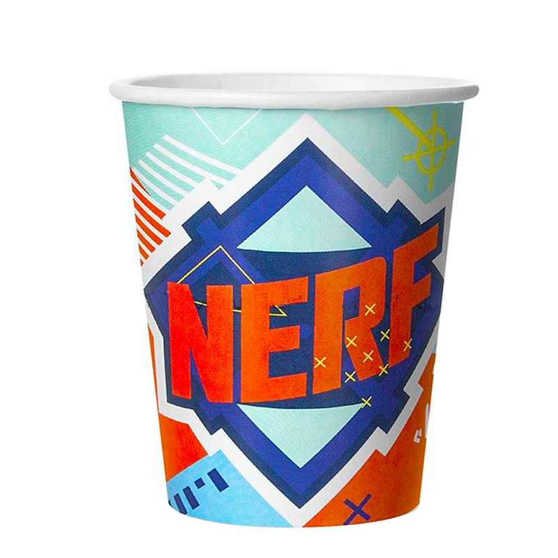 Стаканы бумажные "Нерф" / NERF 