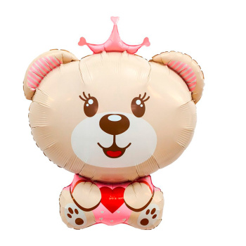 Принцесса в упаковке, фольгированный шар