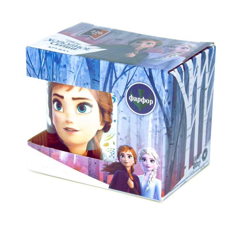 Кружка в подарочной упаковке "Холодное сердце 2", фарфор / Frozen II