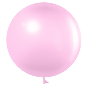 Карамельно розовый, Пастель / Candy Pink-Paste, латексный шар