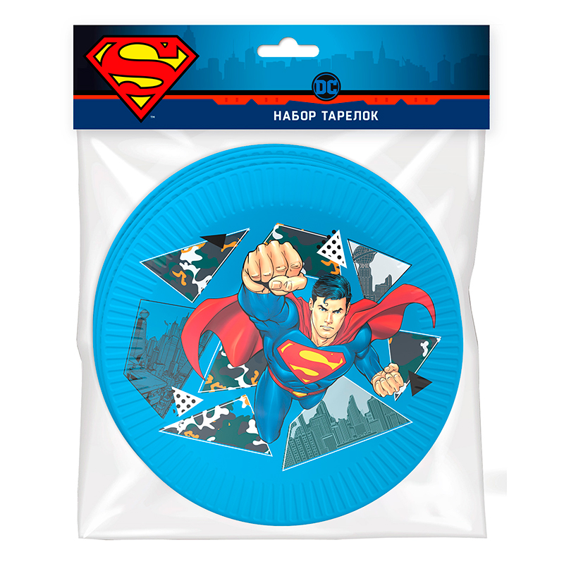 Тарелки "Супермен" / Superman 
