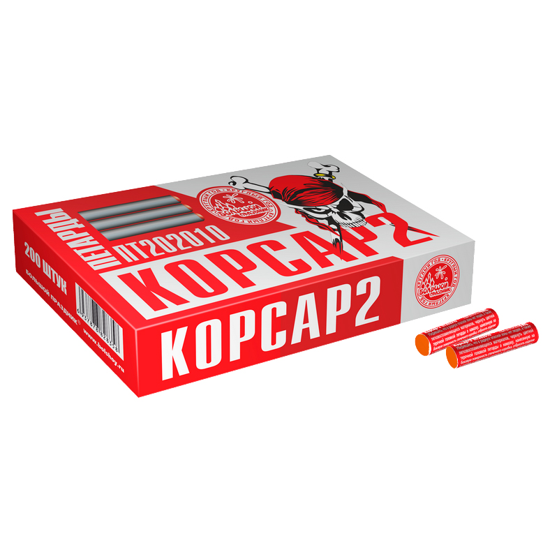 Петарды "Корсар-2" (артикул ПТ202010)