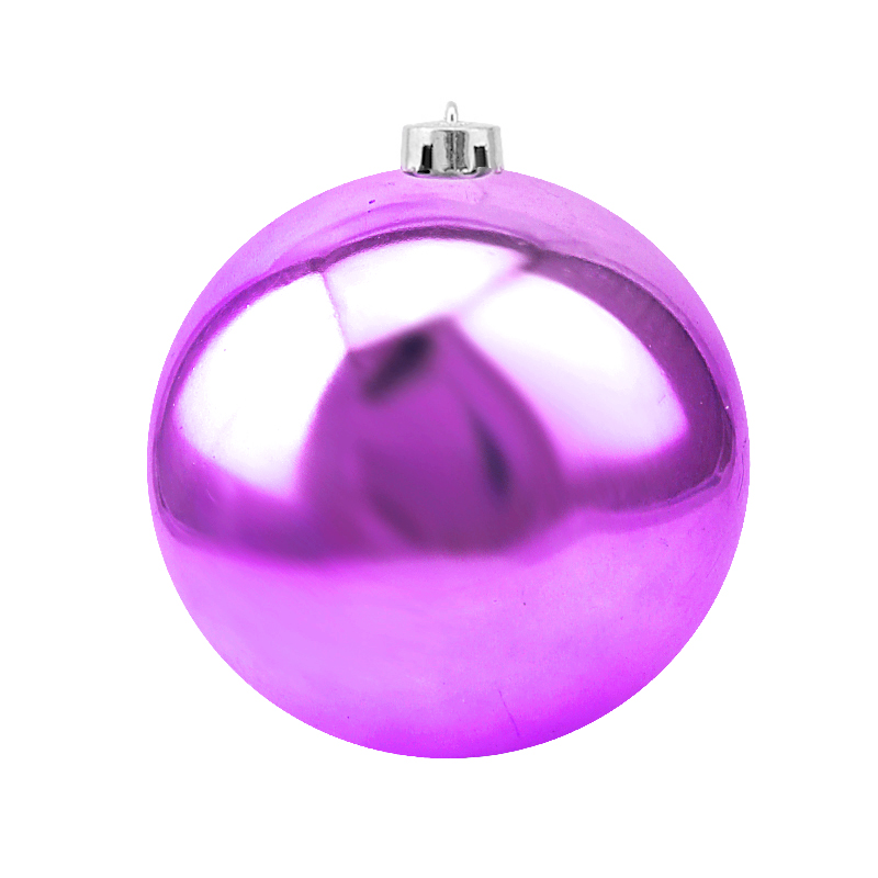 Новогодний шар Фиолетовый (блестящий)