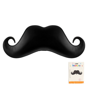 Усы мини, фольгированный шар