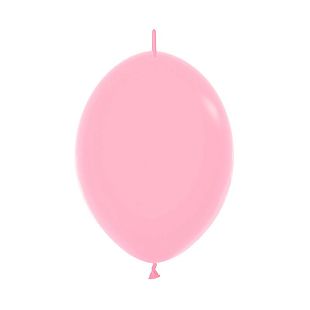 Линколун Розовый, Пастель / Rose, латексный шар