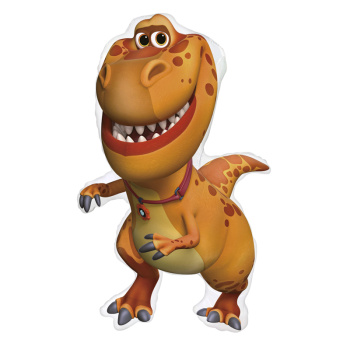 Динозавр Трак Турбозавры мини, фольгированный шар