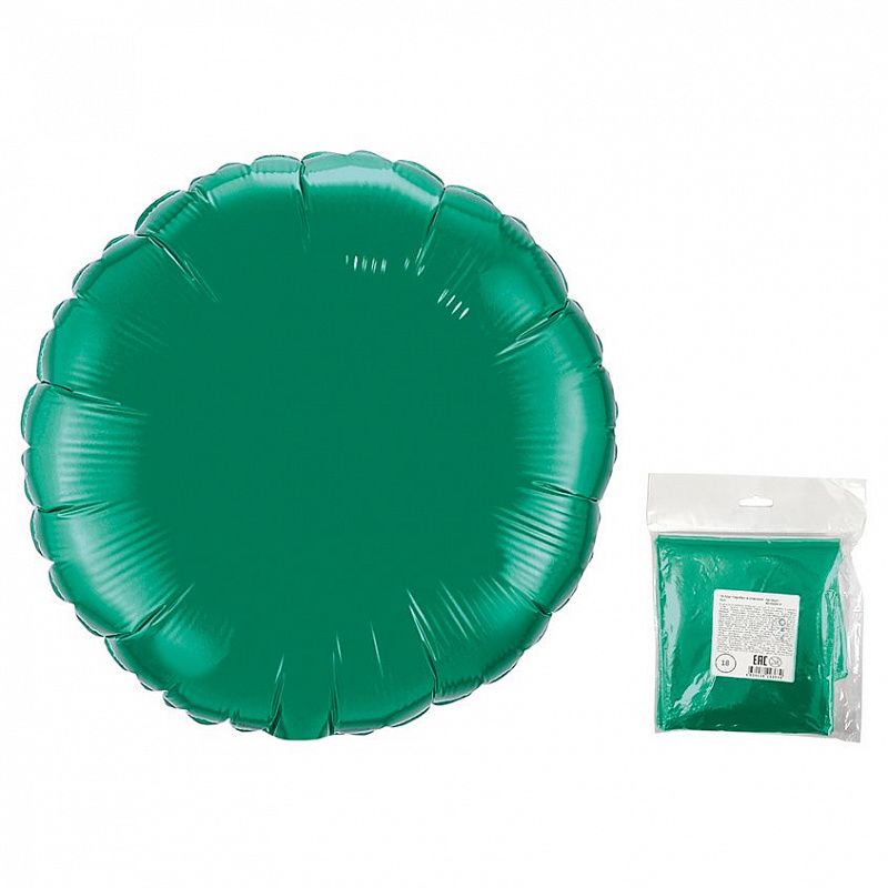Круг Зеленый в упаковке / Green