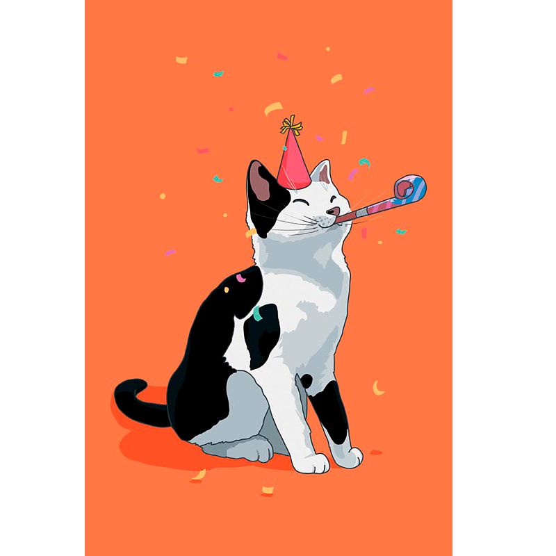 Открытка "Кошка"
