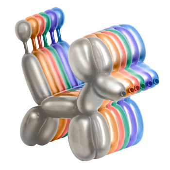 ШДМ Рефлекс Ассорти / Reflex Assorted (зеркальные шары), латексный шар